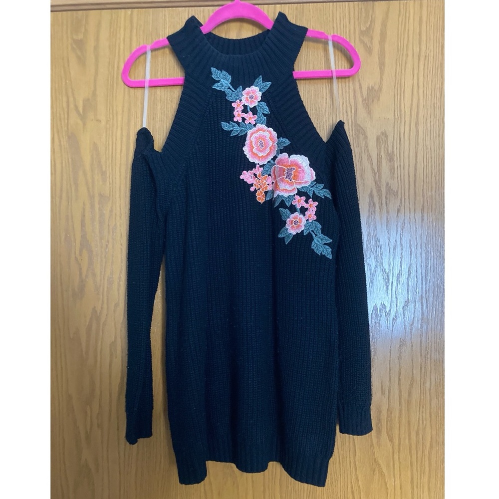 Cold Shoulder Sweater